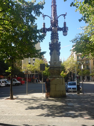 Gaudi streetlight